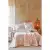 Набор постельное белье с покрывалом + плед Karaca Home - Desire pudra 2020-1 пудра евро (10), фото