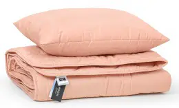 Набор антиаллергенный MirSon Eco-Soft 1741 Eco Light Coral (одеяло + подушка)