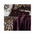 Набор постельное белье с покрывалом + плед Karaca Home Morocco purple-gold, фото 3