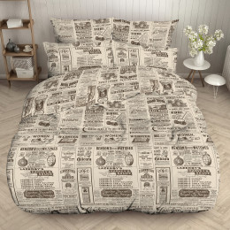 Комплект постельного белья Home Line Газета