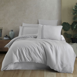 Комплект постельного белья Hobby Silk-Modal Серый