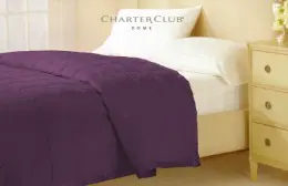 Одеяло Homeline Charter Club Фиолетовое