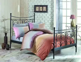 Постельное белье Cotton Box Majoli Colorful Brown