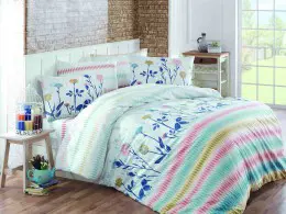 Постельное белье Cotton Box Majoli Greenhouse Blue
