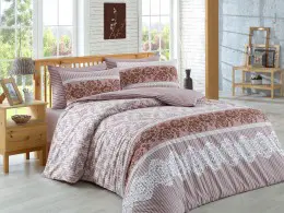 Постельное белье Cotton Box Majoli Irene Brown