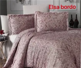 Постельное белье  Altinbasak Elsa Bordo