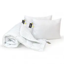 Набор MirSon 1696 Eco Light White (одеяло + две подушки)