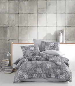Постельное белье Cotton Box Majoli Ceramica V1 Grey