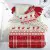 Постельное белье Cotton Box Majoli Santa V2 Red, фото