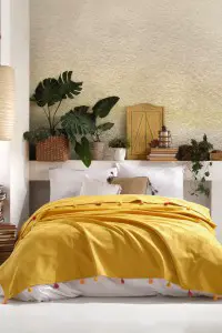 Плед Cotton Box Diva Ziller Yellow