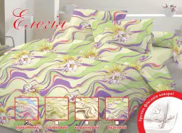 Постельное белье Home Line Элегия Голубой