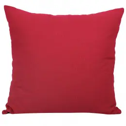 Подушка Home Line декоративная с отдельным чехлом на молнии Красный