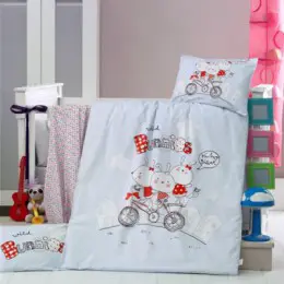 Комплект постельного белья детский Home line Victoria "Зайчики" 