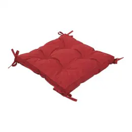 Подушка Lotus Optima с завязками красный
