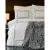 Набор постельное белье Karaca Home Bourbon siyah с покрывалом , фото
