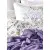 Набор постельное белье Karaca Home Elsira lila 2020-1 с пледом , фото 1