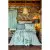 Набор постельное белье с покрывалом и пледом Karaca Home Lauro gri , фото