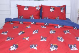 Комплект постельного белья MirSon 17-0568 Kings of dogs