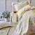 Набор постельное белье с покрывалом Karaca Home Joyce yesil, фото 1