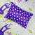 Комплект постельного белья Home Line Коты и звезды в горох фиолетовый, фото 1