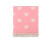 Плед-накидка Barine Stars Throw pembe розовый 130х170 см, фото