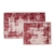 Набор ковриков в ванную комнату Lery Sarah Anderson kirmizi красный, фото 1