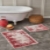 Набор ковриков в ванную комнату Lery Sarah Anderson kirmizi красный, фото