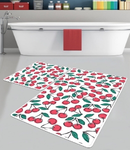 Набор ковриков для ванной комнаты Ciliegia Djt Chilai Home