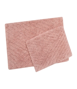 Набор ковриков в ванную комнату Gestro Irya gul kurusu розовый