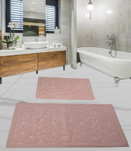 Набор ковриков в ванную комнату Camparcasi pudra Diva