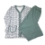 Пижама женская теплая на пуговицах Akasya 00522 Yesil зеленая, фото 1