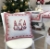 Декоративная гобеленовая новогодняя наволочка Snowfall Трио гномов Прованс, фото