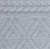 Наволочка вязаная декоративная Ажурная серая Прованс, фото 1
