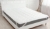 Наматрасник с шелковым наполнителем 1724 Eco Light White Silk Mirson на резинках по углам, фото 1