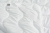 Наматрасник с шелковым наполнителем 1724 Eco Light White Silk Mirson на резинках по углам, фото 4