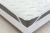 Наматрасник с шелковым наполнителем 1724 Eco Light White Silk Mirson на резинках по углам, фото