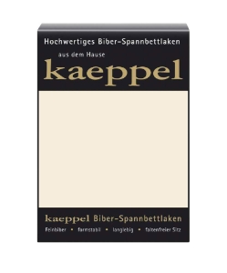 Простынь фланелевая на резинке Kaeppel 502 цвет льна