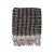 Полотенце Barine Curly Bath Towel ecru-black 90х170 см, фото
