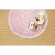 Полотенце Barine Pestemal Swirl Roundie Flamingo 150х150 см, фото 1