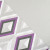 Комплект постельного белья Home Line Калейдоскоп серо-фиолетовый/ светло-серый, фото 1
