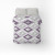 Комплект постельного белья Home Line Калейдоскоп серо-фиолетовый/ светло-серый, фото