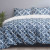 Постельное бельё Home Line Геометрия индиго, фото